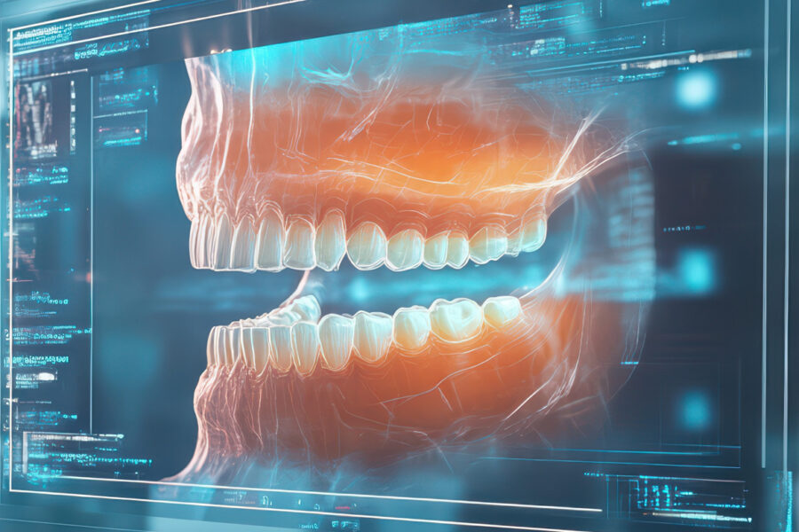 Smiling patients with Brava Braces that don't show
